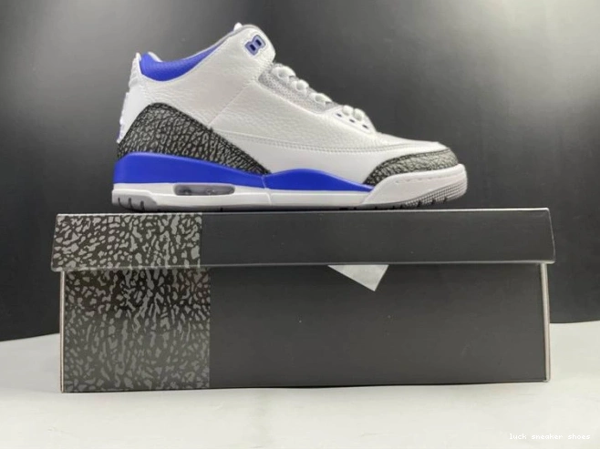 Rep LUCY Blue 3 Air Racer Jordan CT8532-145 0630